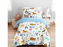 Постельное белье 500090 Энимал поплин 1,5 сп / Василиса