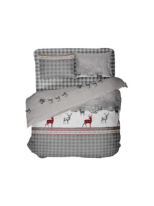 Постельное белье 6159-01 Лапландия фланель 2 сп / Blakit