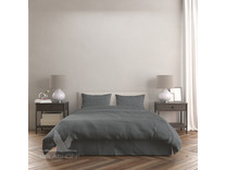 Постельное белье Графит фланель-премиум Евро сп / Реверанс Постельное белье Графит фланель-премиум Евро сп / Реверанс