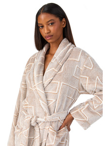 Халат женский YI00077F (226) Signature Robe / DKNY