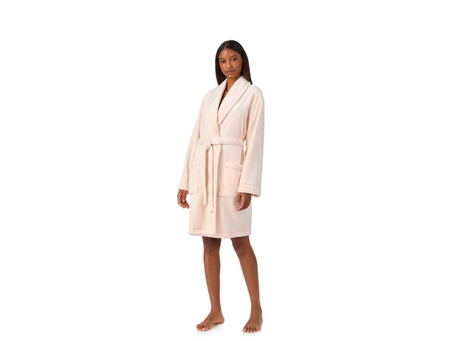 Халат женский YI10077F (112) Signature Robe / DKNY