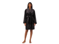 Халат женский YI10077F (001) Signature Robe / DKNY