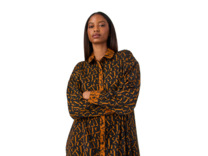 Халат-рубашка женский YI10081 (015) Edgy & Elegant / DKNY