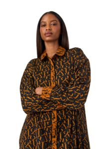 Халат-рубашка женский YI10081 (015) Edgy & Elegant / DKNY