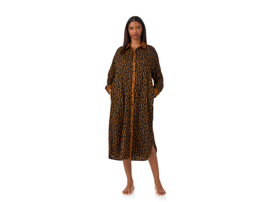 Халат-рубашка женский YI10081 (015) Edgy & Elegant / DKNY