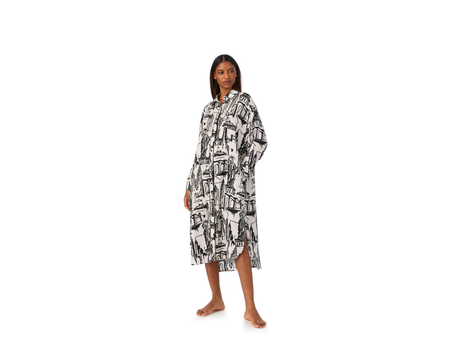 Халат-рубашка женский YI10081 (751) Edgy & Elegant / DKNY