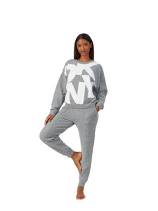 Костюм женский, свитшот и брюки YI90079 (030) Stand Out & Cozy up / DKNY