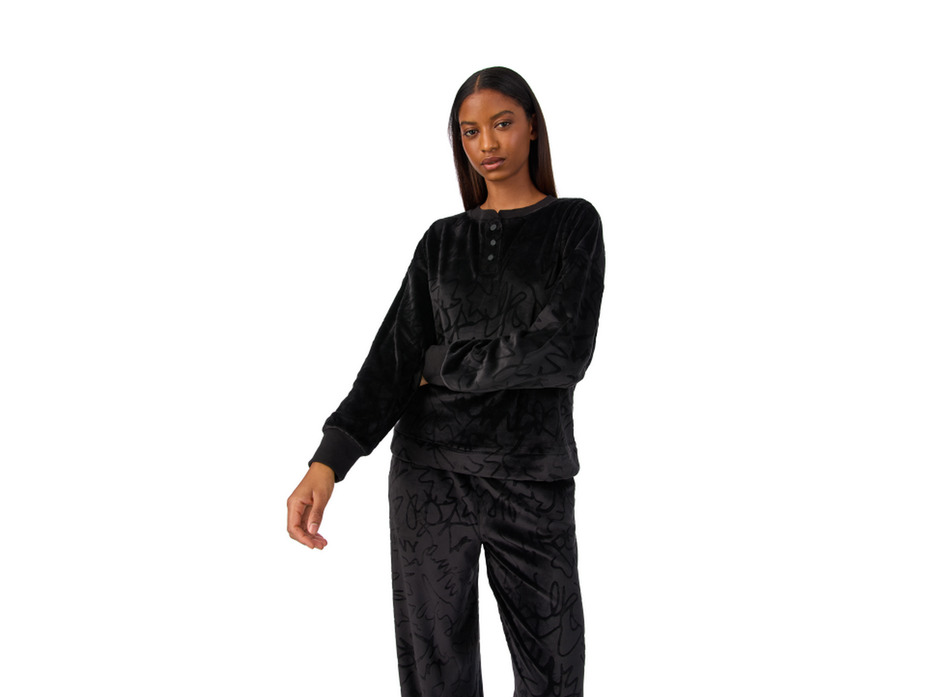 Костюм женский, свитшот и брюки YI90082 (002) Urban Luxe / DKNY