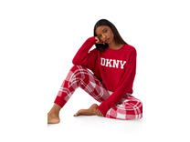 Костюм женский, свитшот и брюки YI90079 (643) Stand Out & Cozy up / DKNY