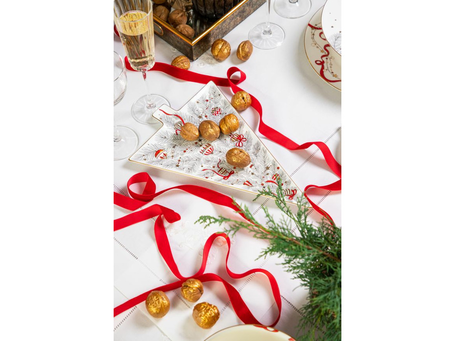 Тарелка сервировочная NY Christmas tree / Valerie Concept