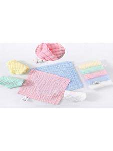 Набор полотенец 1903224 Однотонная муслин (30*30, 5 шт) / 7-я