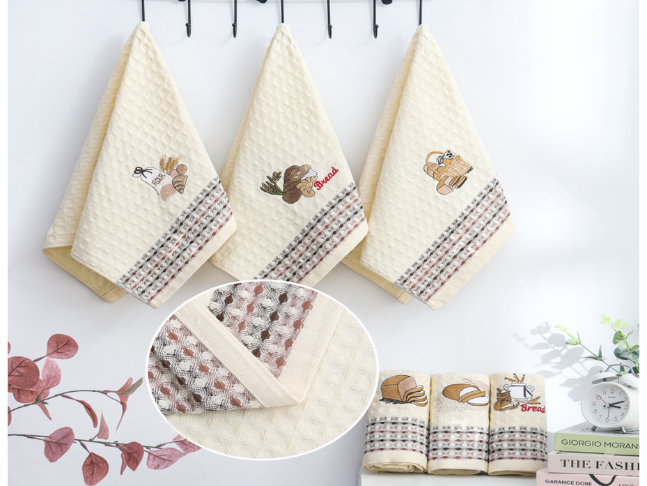 Полотенце 5802101 Хлеб вафельное 25*50 / 7-я