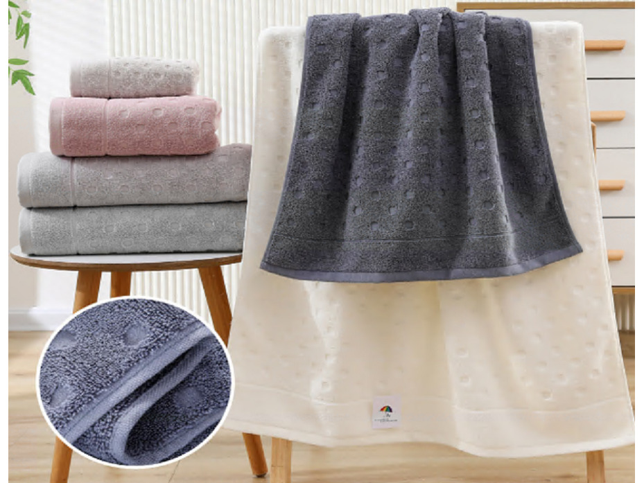 Полотенце 1504335 Горох махровое 35*75 / 7-я