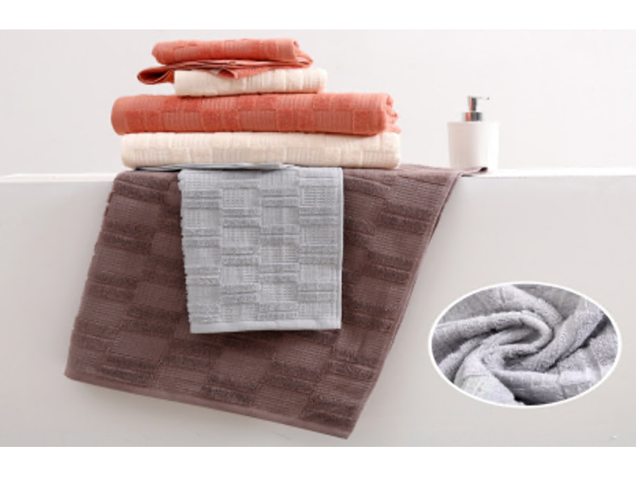 Полотенце 5104243 Шашки вафельно-махровое 35*75 / 7-я Полотенце 5104243 Шашки вафельно-махровое 35*75 / 7-я