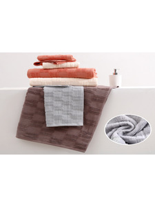 Полотенце 5104243 Шашки вафельно-махровое 35*75 / 7-я