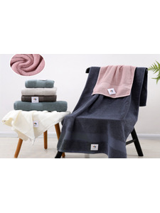 Полотенце 1504390 Бордюр полоса махровое 35*75 / 7-я