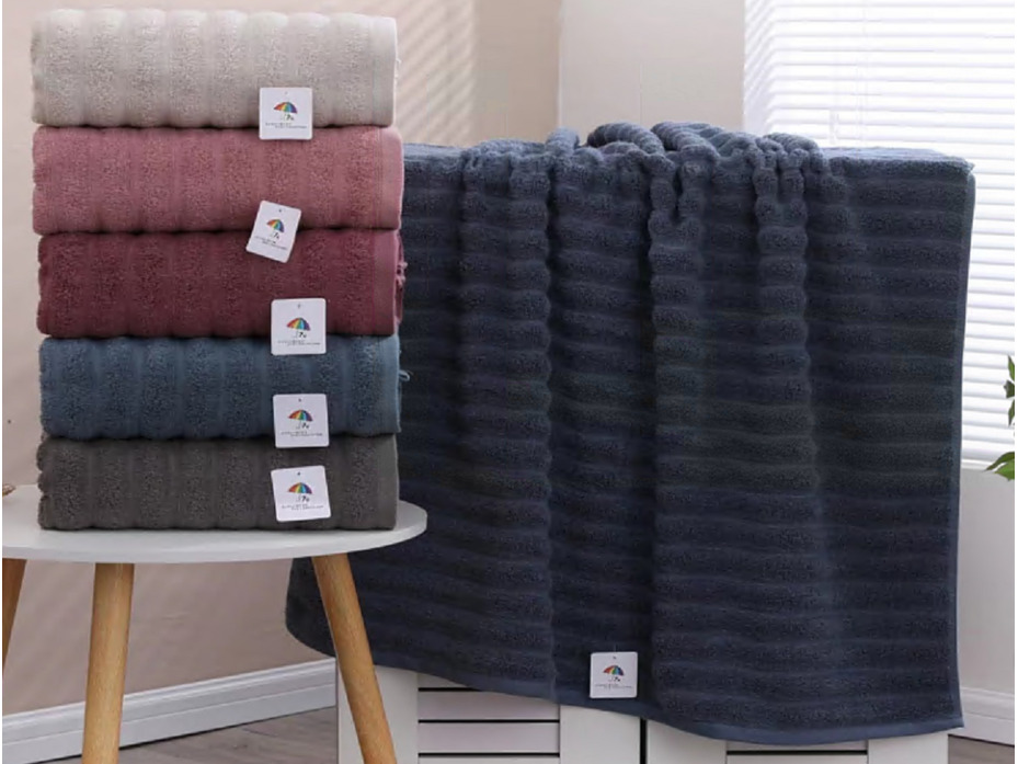 Полотенце 2204330 Полосы махровое 35*75 / 7-я