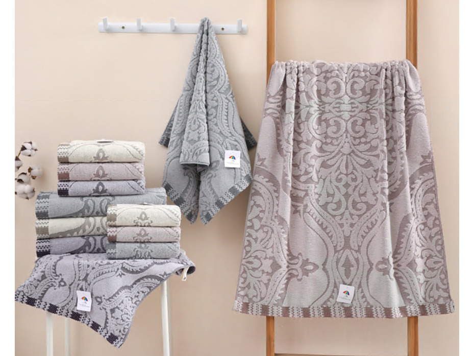 Полотенце 3004509 Восточный узор махровое 35*75 / 7-я