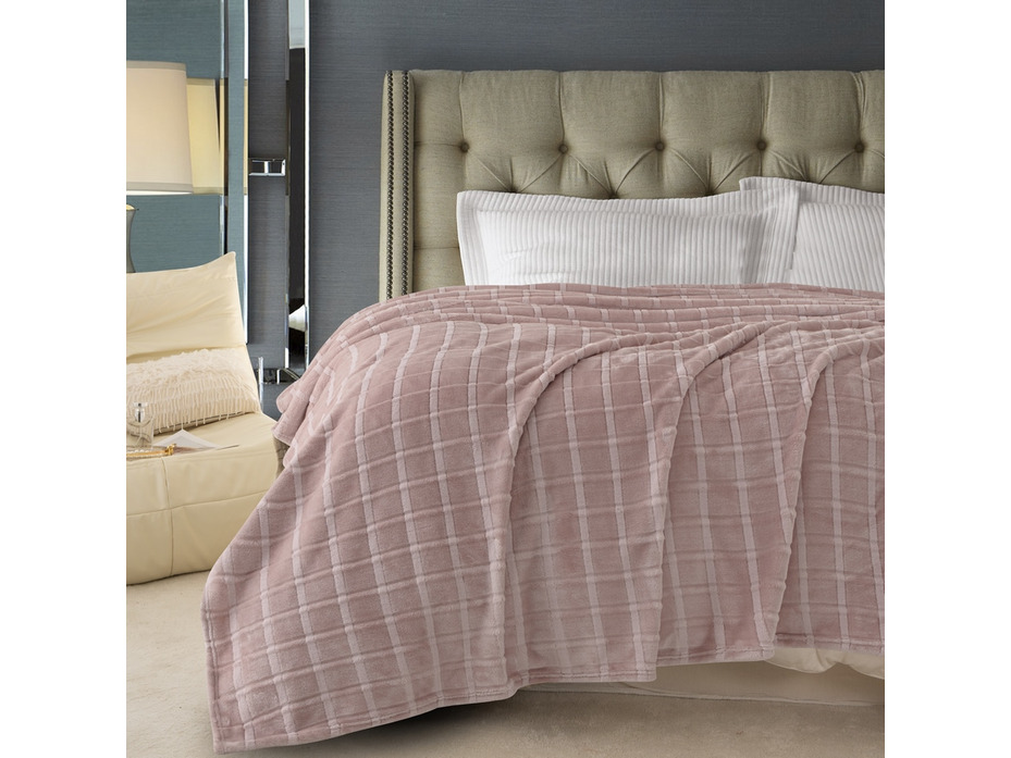 Плед PL016 Cutting велсофт 200*220 / Karven