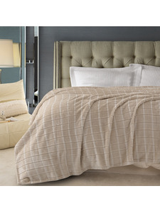 Плед PL016 Cutting велсофт 200*220 / Karven