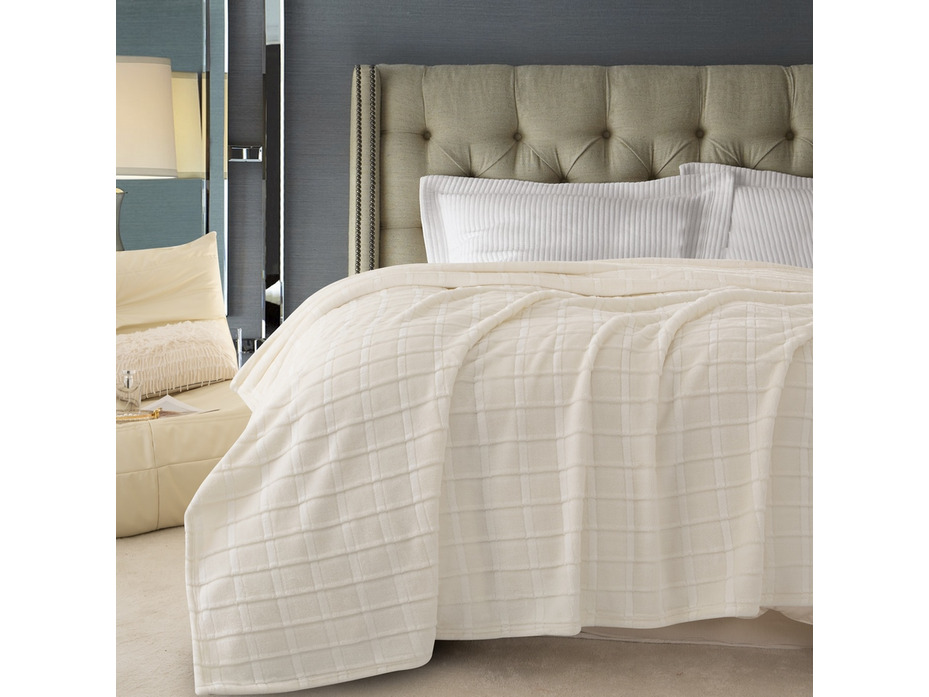 Плед PL016 Cutting велсофт 200*220 / Karven