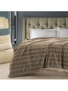 Плед PL016 Cutting велсофт 200*220 / Karven