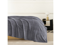 Плед PL006 Solid Jacqaurd велсофт 200*220 / Karven