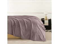 Плед PL006 Solid Jacqaurd велсофт 200*220 / Karven