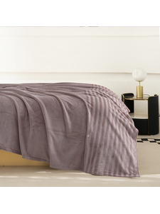 Плед PL006 Solid Jacqaurd велсофт 200*220 / Karven