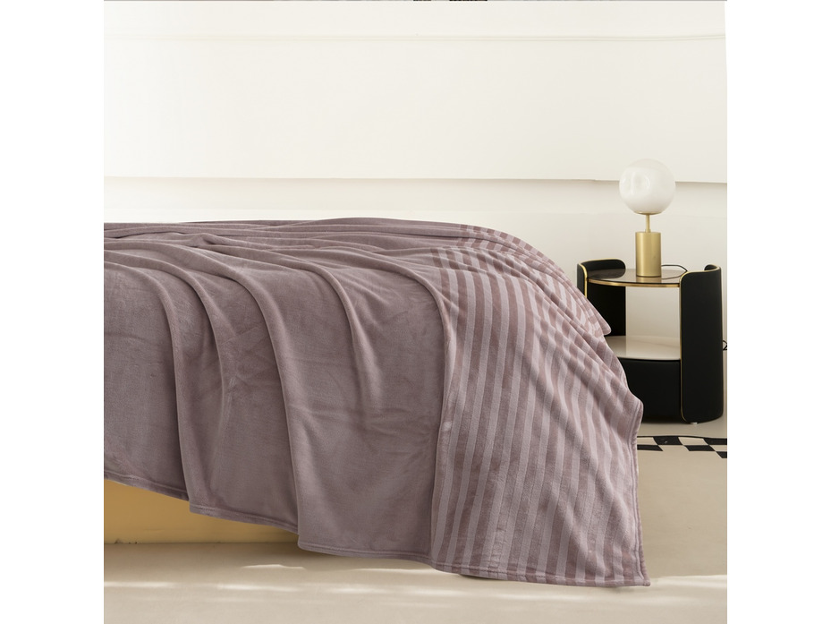 Плед PL005 Solid Jacqaurd велсофт 150*200 / Karven