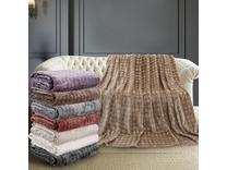 Плед PL011 Solid bubble велсофт 150*200 / Karven