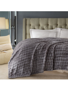 Плед PL011 Solid bubble велсофт 150*200 / Karven