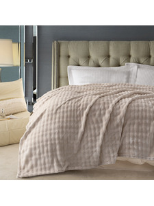 Плед PL011 Solid bubble велсофт 150*200 / Karven