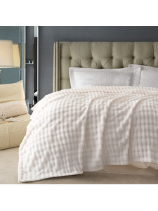 Плед PL011 Solid bubble велсофт 150*200 / Karven