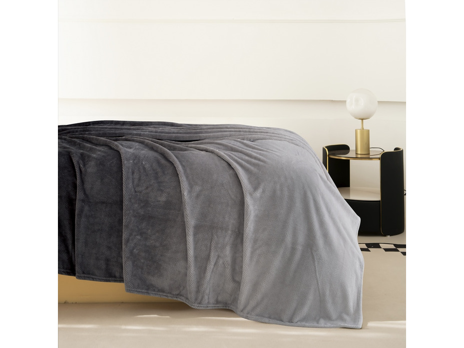 Плед PL010 Print Jacqaurd велсофт 200*200 / Karven