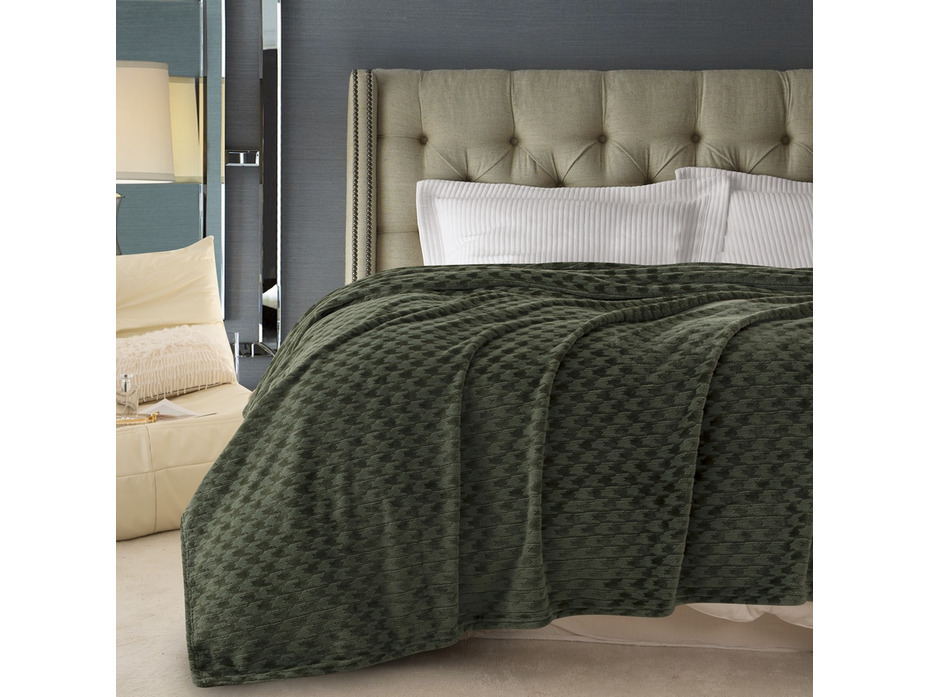 Плед PL014 Jacqaurd велсофт 200*200 / Karven