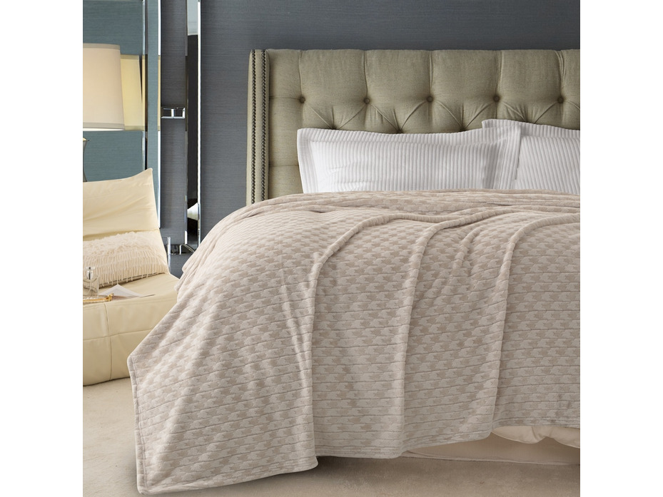 Плед PL014 Jacqaurd велсофт 200*200 / Karven