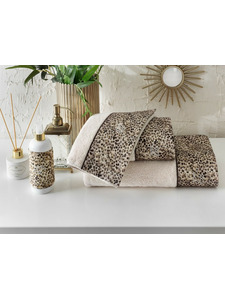 Набор полотенец и ароматизатор Tiger махровые 30*50, 50*100, 75*150 / Tivolyo Home