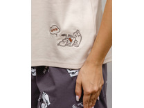 Пижама женская, футболка и шорты №614д/№513 / Дюма