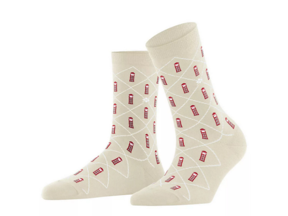 Носки женские 22114 (2040) SO Phone booth / Burlington Носки женские 22114 (2040) SO Phone booth / Burlington