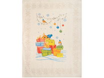 Набор полотенец 24С112-ШР Новогодние приключения (45*60, 3 шт) / Белорусский лен