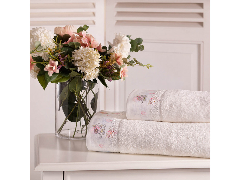 Набор полотенец с ароматизатором Venice махровые (30*50, 50*100, 75*150) / Tivolyo Home