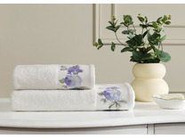 Набор полотенец Soffie brodery махровые (50*100, 75*150) / Tivolyo Home