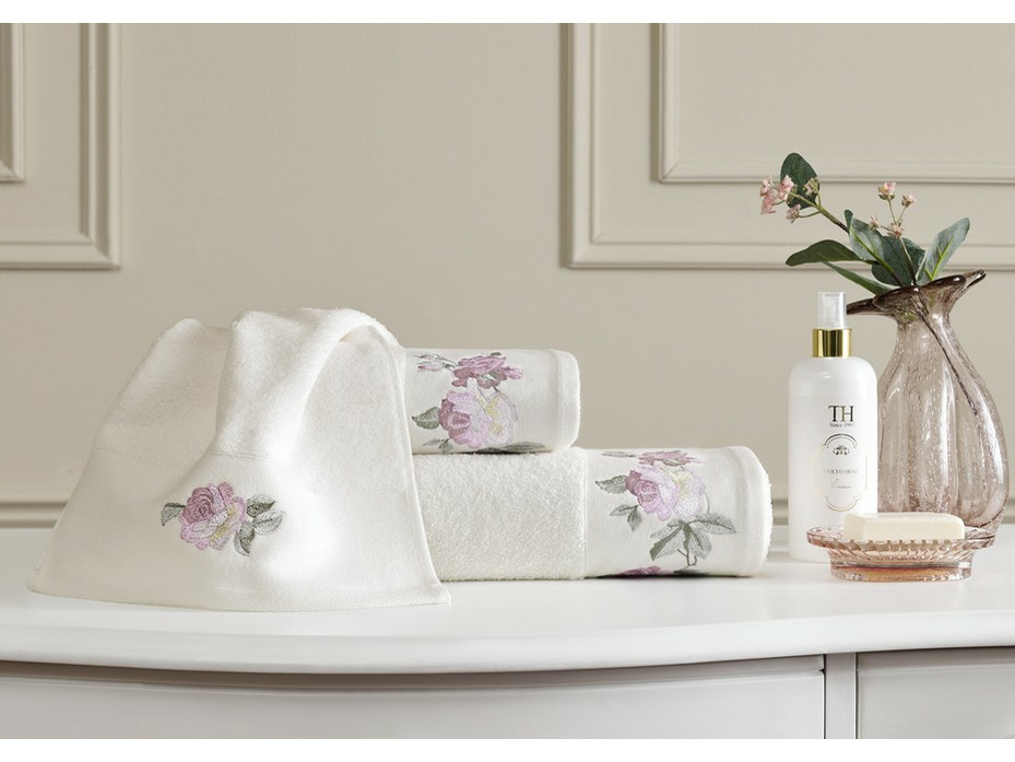 Набор полотенец Soffie brodery махровые (50*100, 75*150) / Tivolyo Home