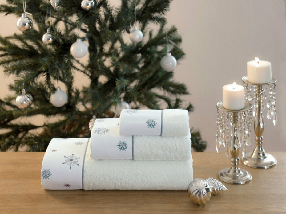Набор полотенец Christmas махровые (50*100, 75*150) / Tivolyo Home