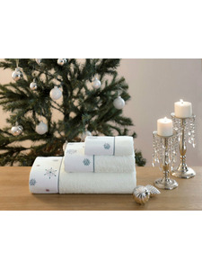 Набор полотенец Christmas махровые (50*100, 75*150) / Tivolyo Home