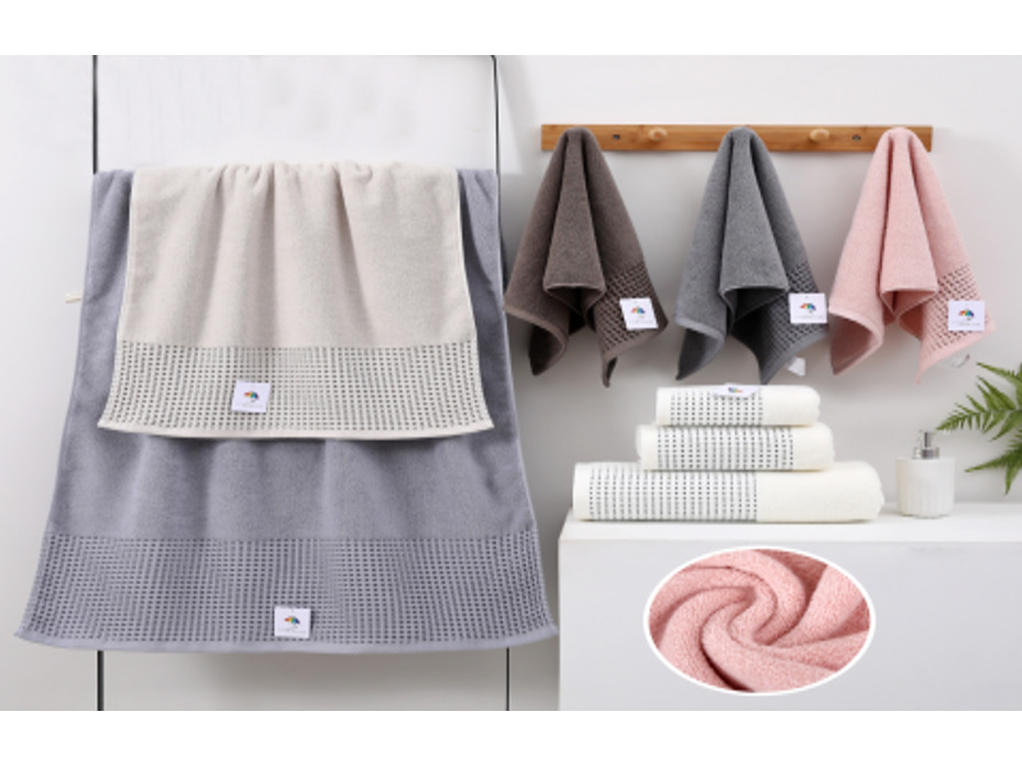 Полотенце 1504460 Бордюр махровое 35*75 / 7-я