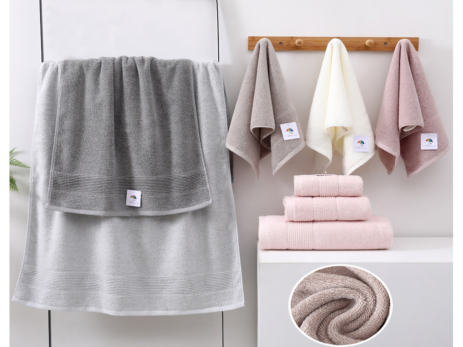 Полотенце 1504446 Однотонное махровое 35*75 / 7-я