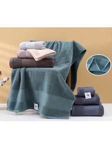 Полотенце 1504468 Шашки махровое 35*75 / 7-я