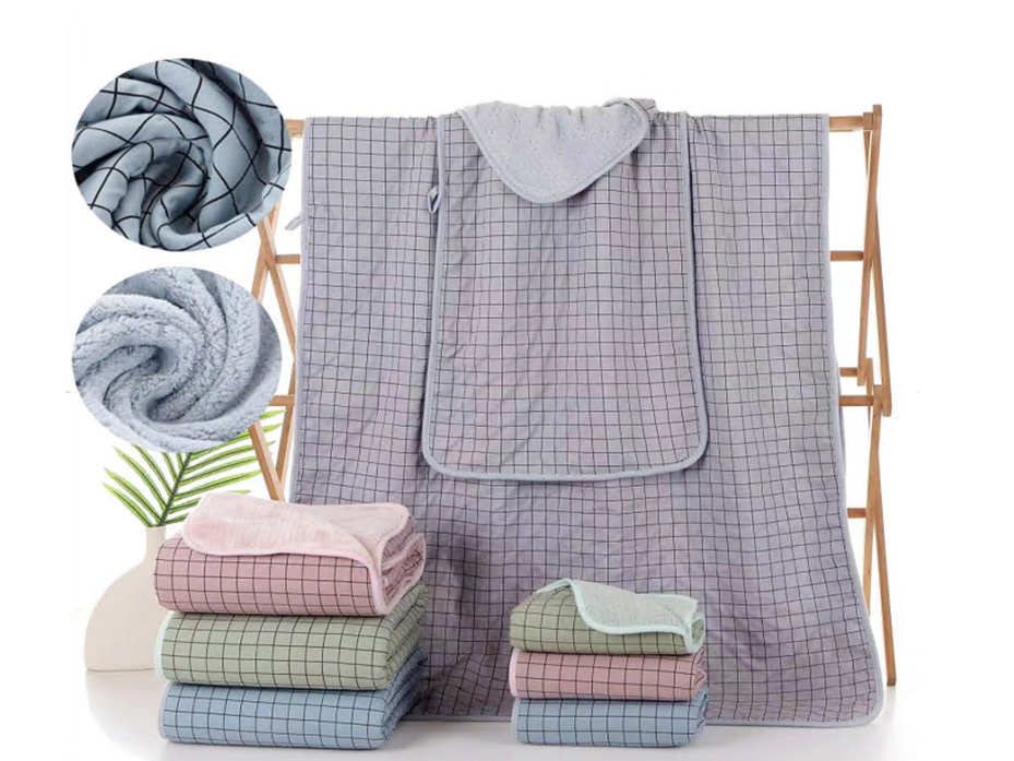 Полотенце 7504219 Клетка микрофибра 35*75 / 7-я